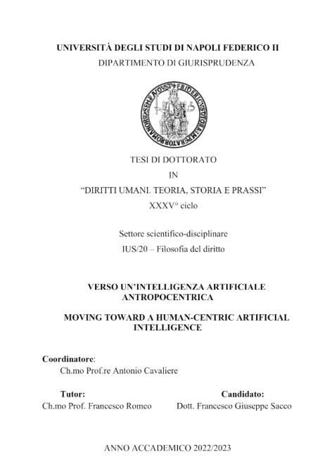 tesi IA